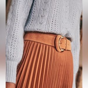 Sézane Oma Belt Rosy Beige